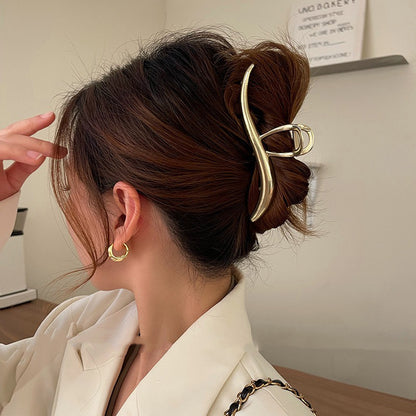 Överdimensionerade Pearl Wave Grip-huvudbonader för kvinnor