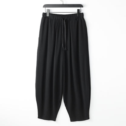 Lösa harembyxor med knutna ben för överviktiga män