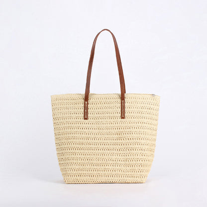 Ny enfärgad enkel axelväska för kvinnor