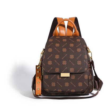 Lätt lyxig ryggsäck för kvinnor, högkvalitativ och mångsidig