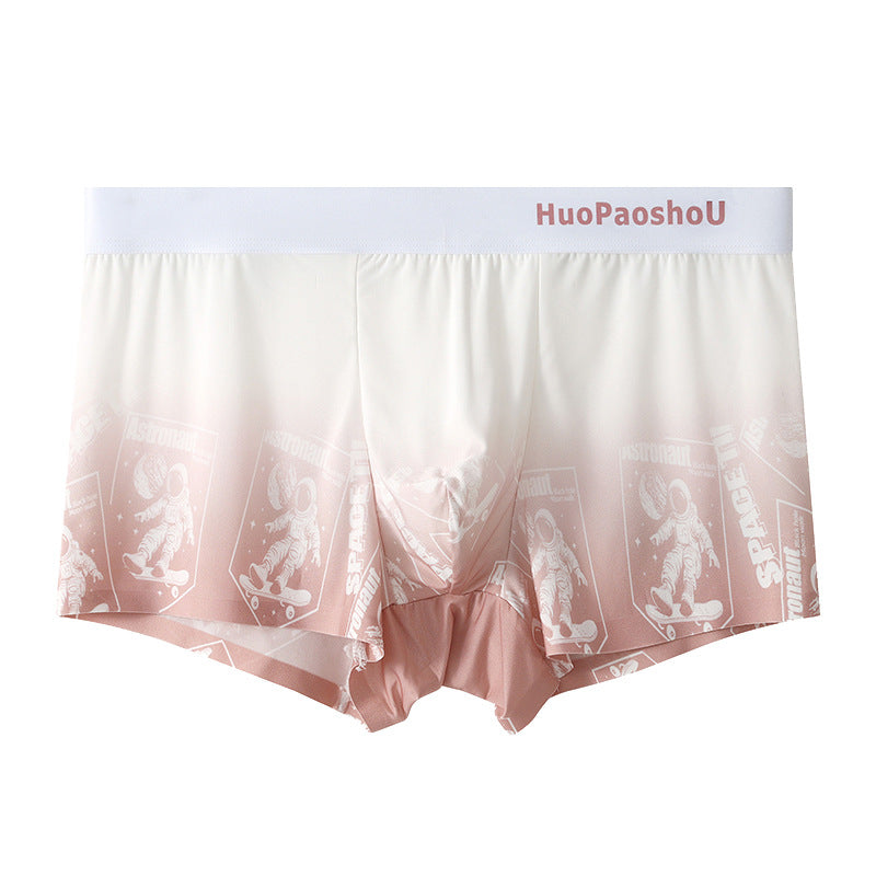 Moderiktiga personliga herrshorts med tryck