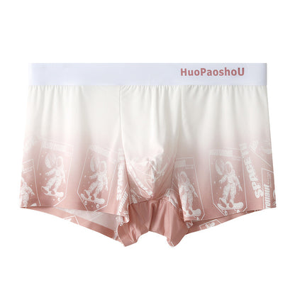 Moderiktiga personliga herrshorts med tryck