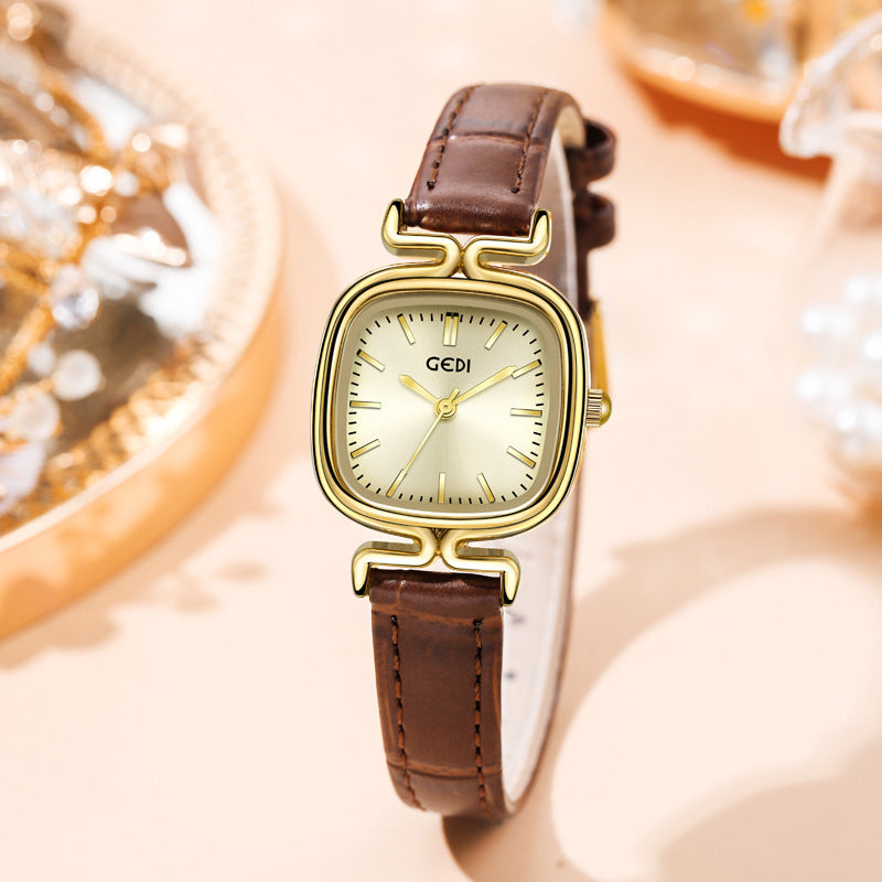 Moderiktig ny vattentät kvartsklocka för kvinnor