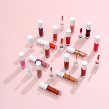 Solid Jelly Lipstick Kristall Läppbalsam Vattenvåg Spegel Läppglans Långvarig Återfuktande Läppglaze Läppvård Smink