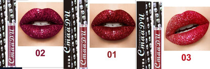 Metallisk läppglans