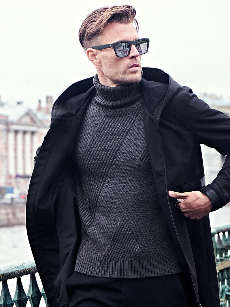 Herrjacka Mellanlång Casual Herr Vindjacka