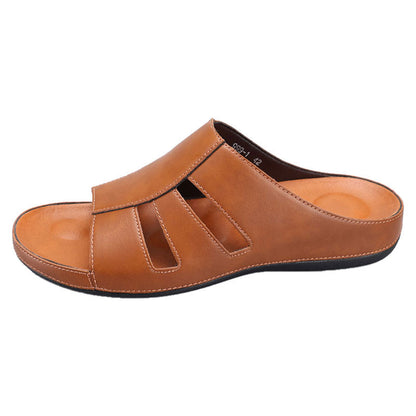 Flerfärgade flip-flops utomhus herrtofflor mode utomhus strandskor