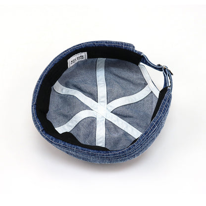 Kinesisk hyresvärdhatt bomullsman japansk stil konstnärlig