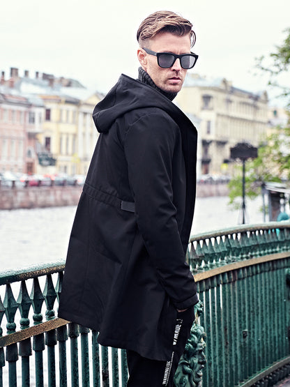 Herrjacka Mellanlång Casual Herr Vindjacka