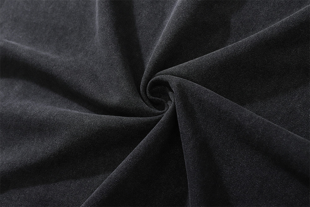 Rolig t-shirt med rund hals och kort ärm och maskerad man-motiv