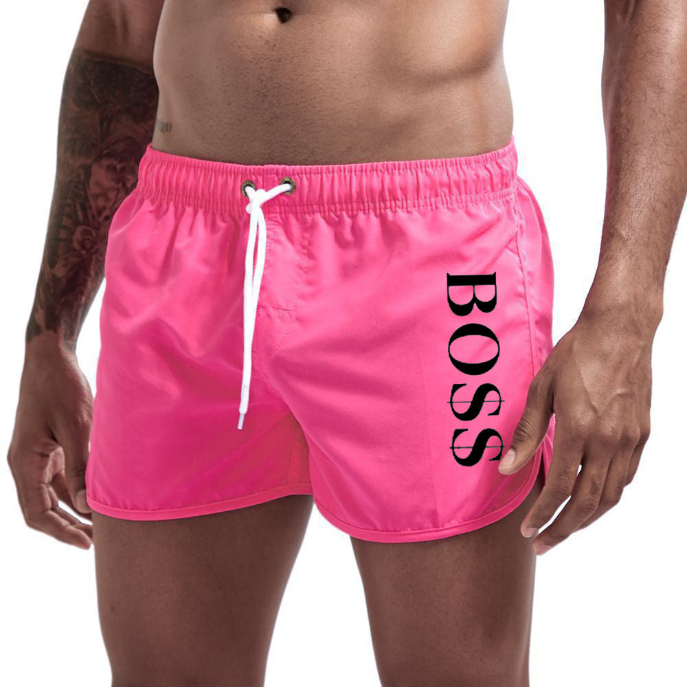 Herrmode Flerfärgade Sportstrandshorts