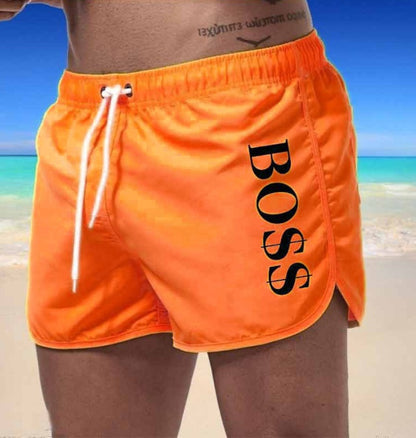 Herrmode Flerfärgade Sportstrandshorts