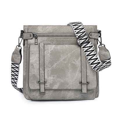 Damväska med axelväska och stor kapacitet, flera fickor