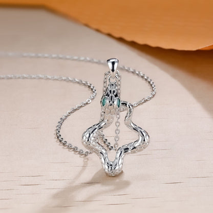 Ormmönster Smycken Personlig Design Mode Ornament Halsband