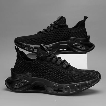 Plus Size Andningsbar Mesh Yta Populära Fritidssporter Löparskor Herrskor