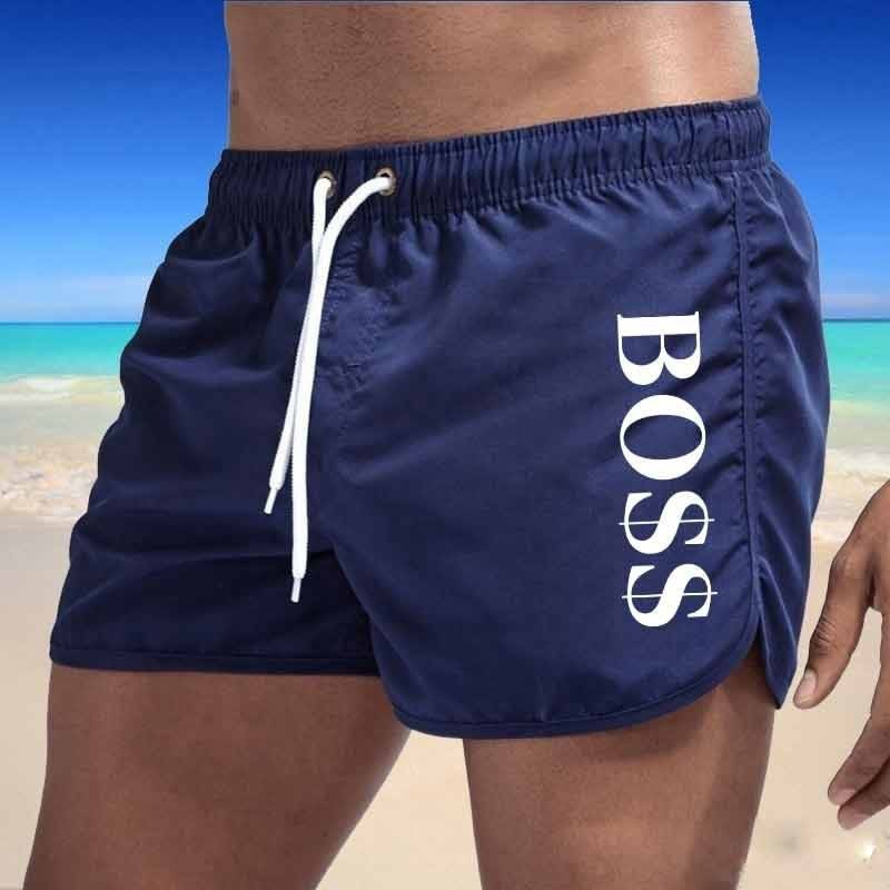 Herrmode Flerfärgade Sportstrandshorts