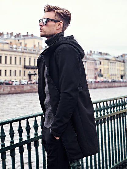 Herrjacka Mellanlång Casual Herr Vindjacka