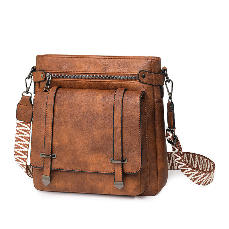 Damväska med axelväska och stor kapacitet, flera fickor