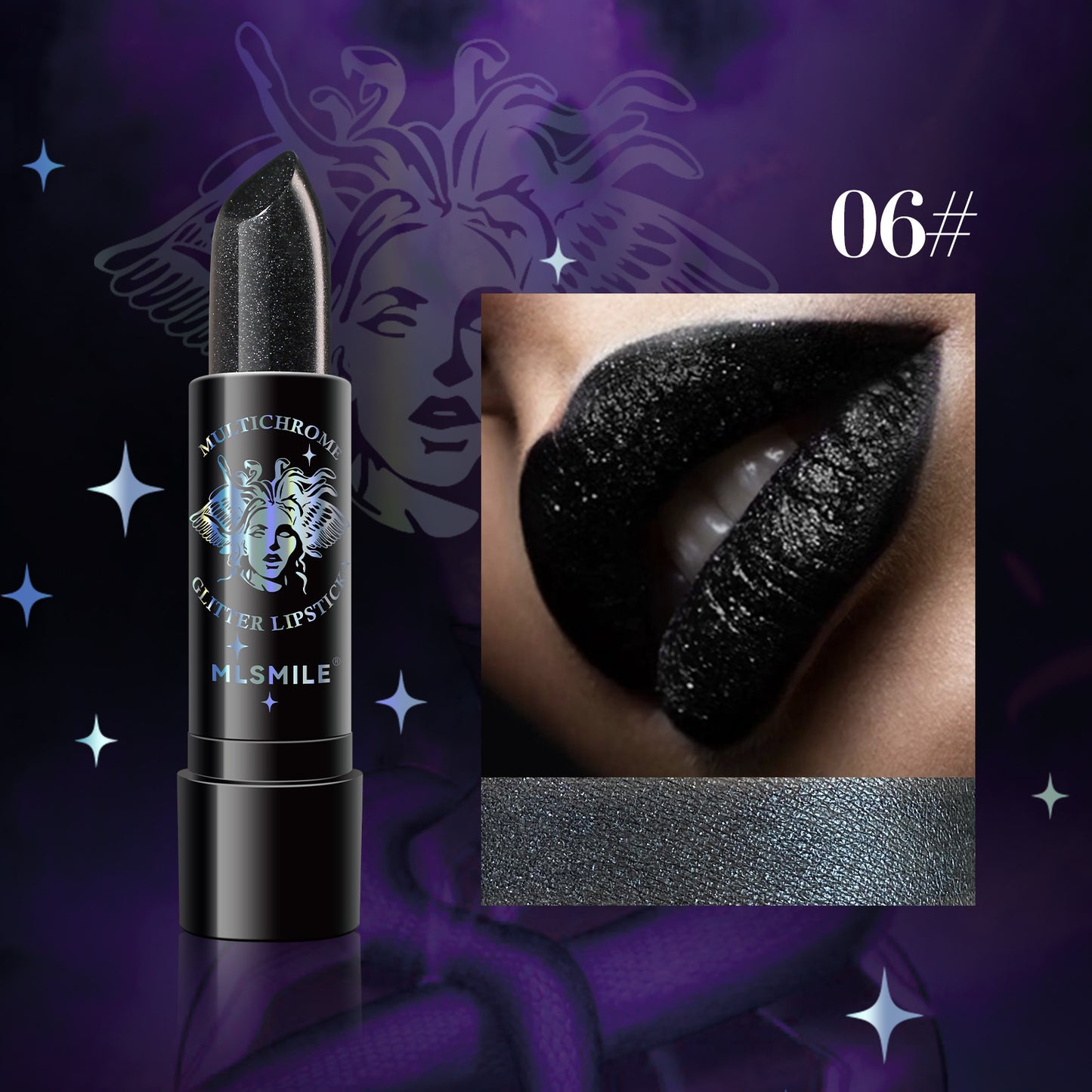 Dampärl Glittrig Julläppstift