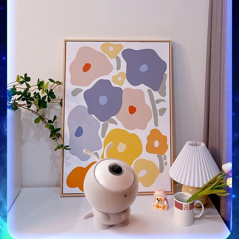 Uppladdningsbara galaxprojektorlampor 6i1 LED-planetariumstjärnhimmel nattlampor roterande konstellationsprojektorlampa dekor