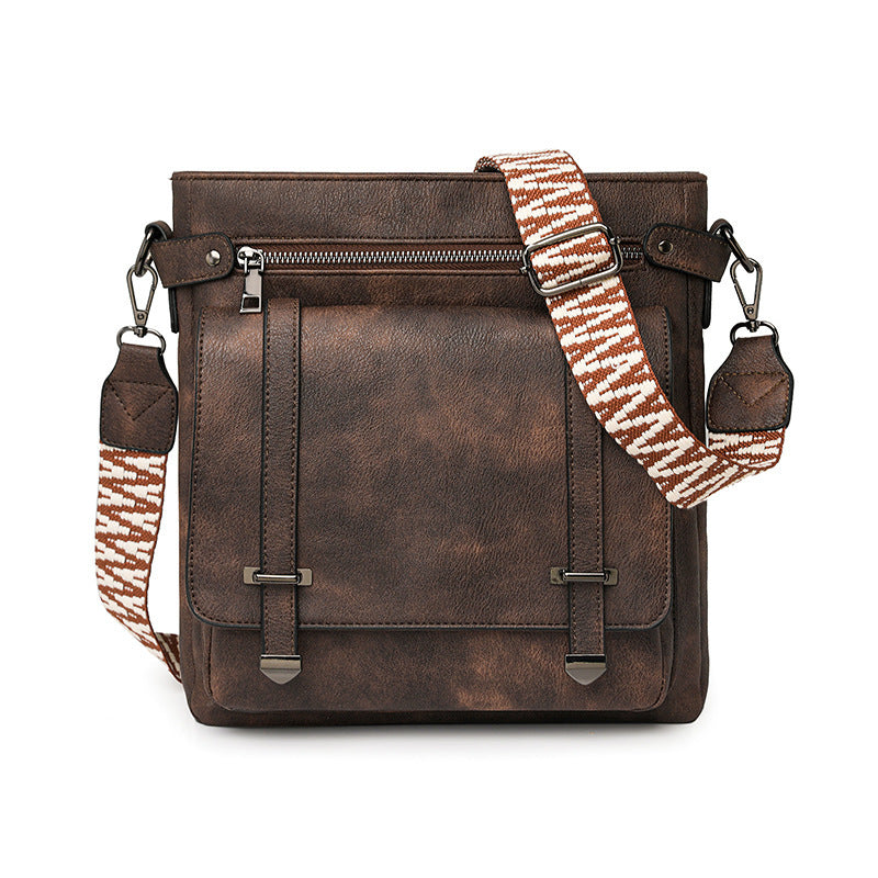 Damväska med axelväska och stor kapacitet, flera fickor